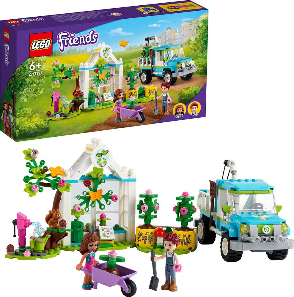 Конструктор LEGO FRIENDS Арт.41707 "Машина для посадки деревьев"