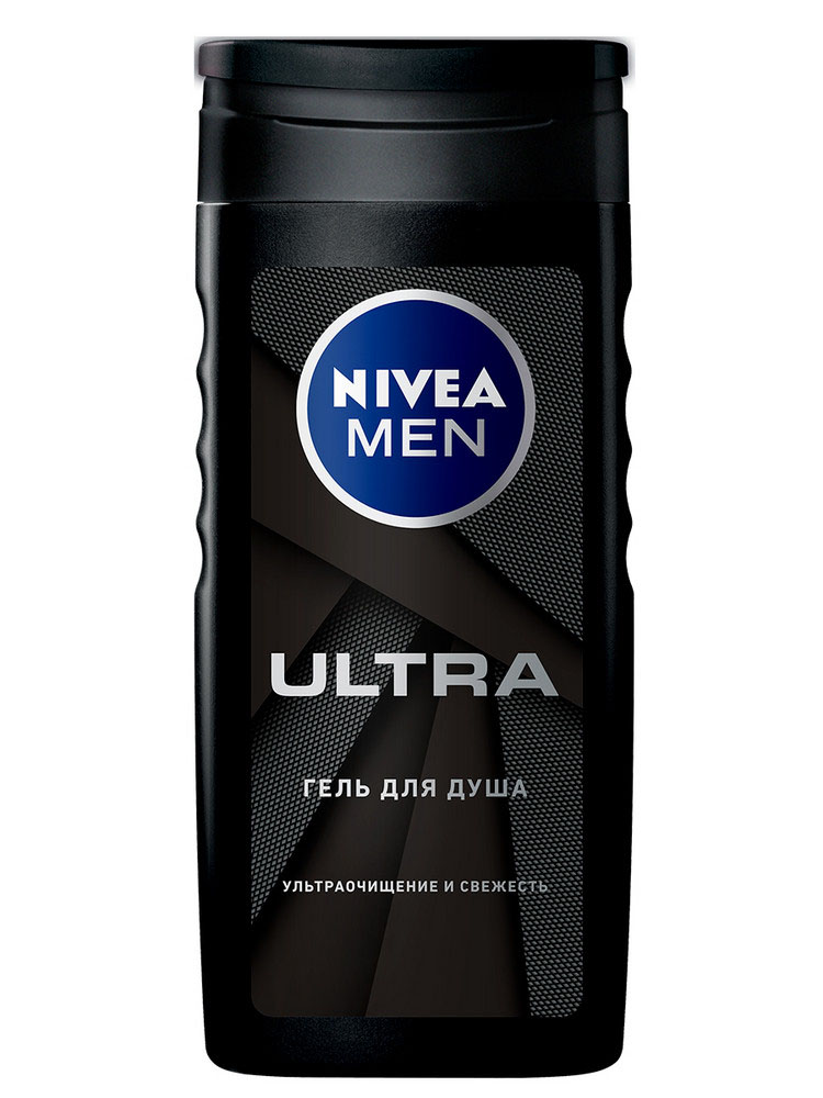 Гель д/душа мужской Nivea Ultra 250мл