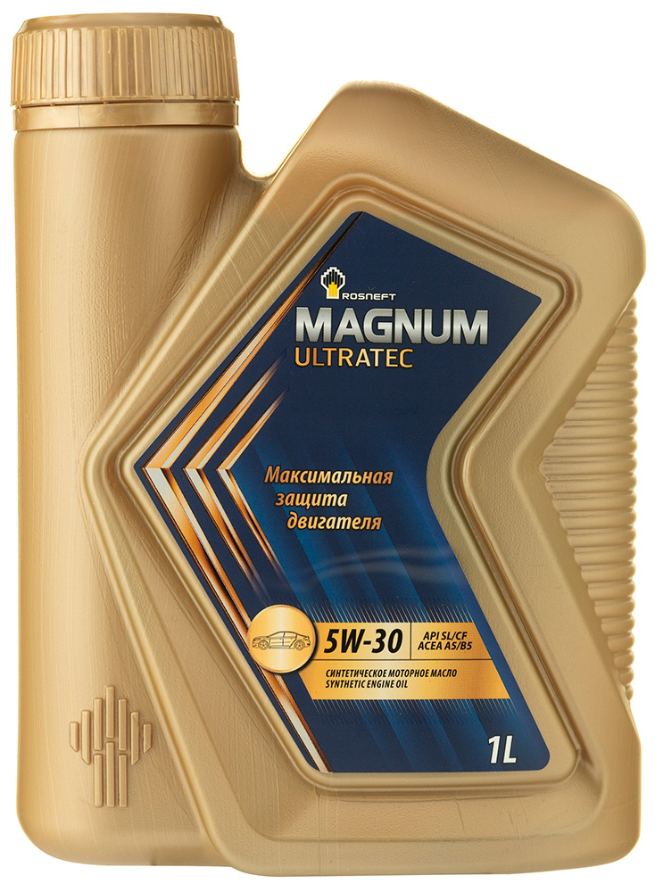 Масло моторное Rosneft Magnum Ultratec 5W-30, канистра 1 л