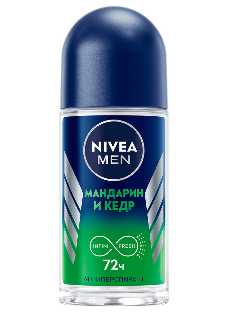 Дезодорант-антиперспирант ролик мужской Nivea MEN Мандарин и кедр 50мл