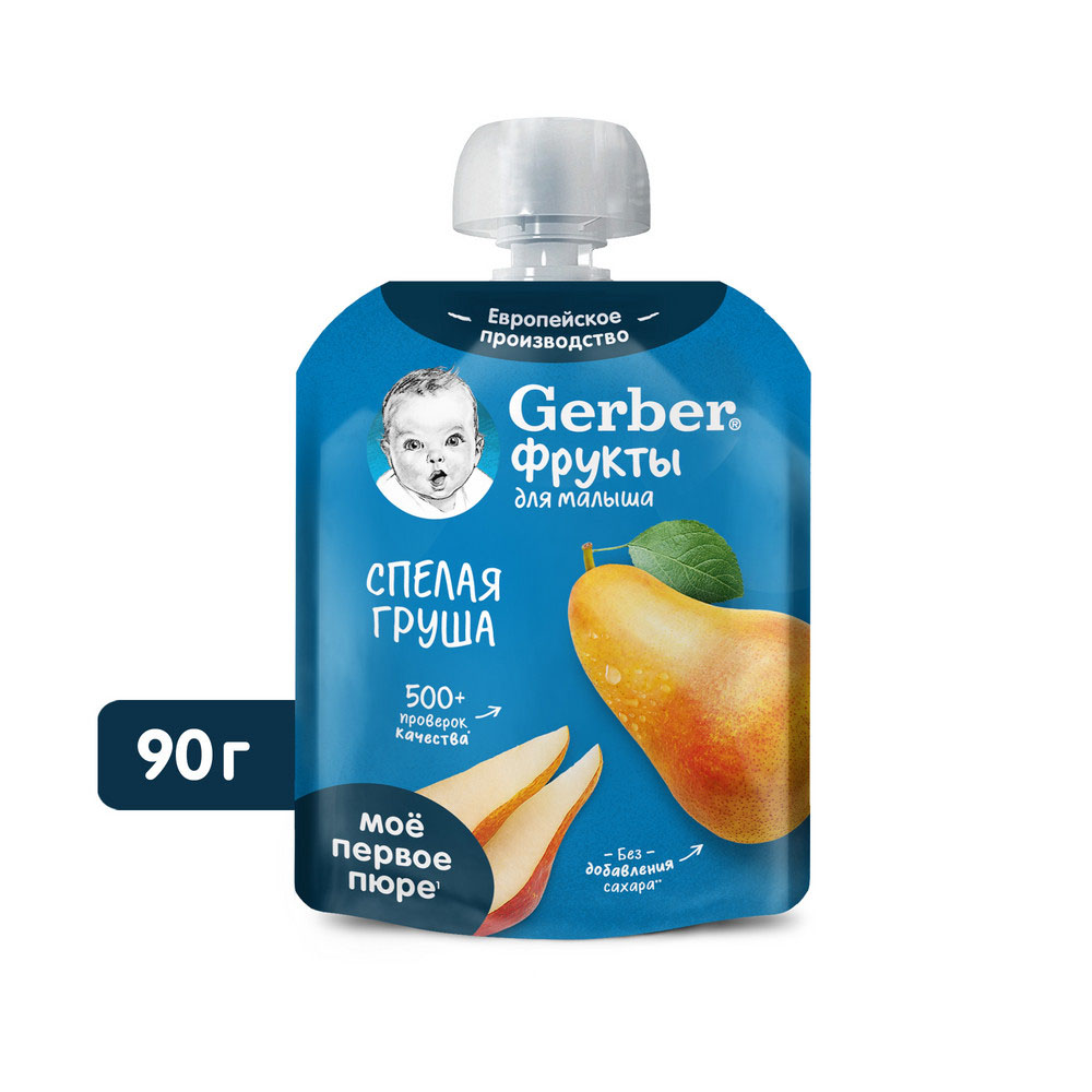 Пюре фруктовое Gerber Спелая груша с 4 мес 90г г/п