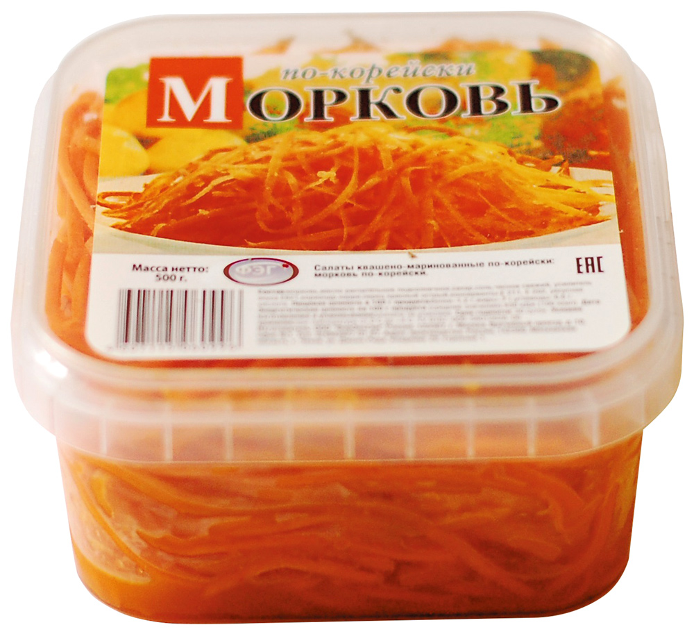 Морковь по-корейски ФЭГ 500г