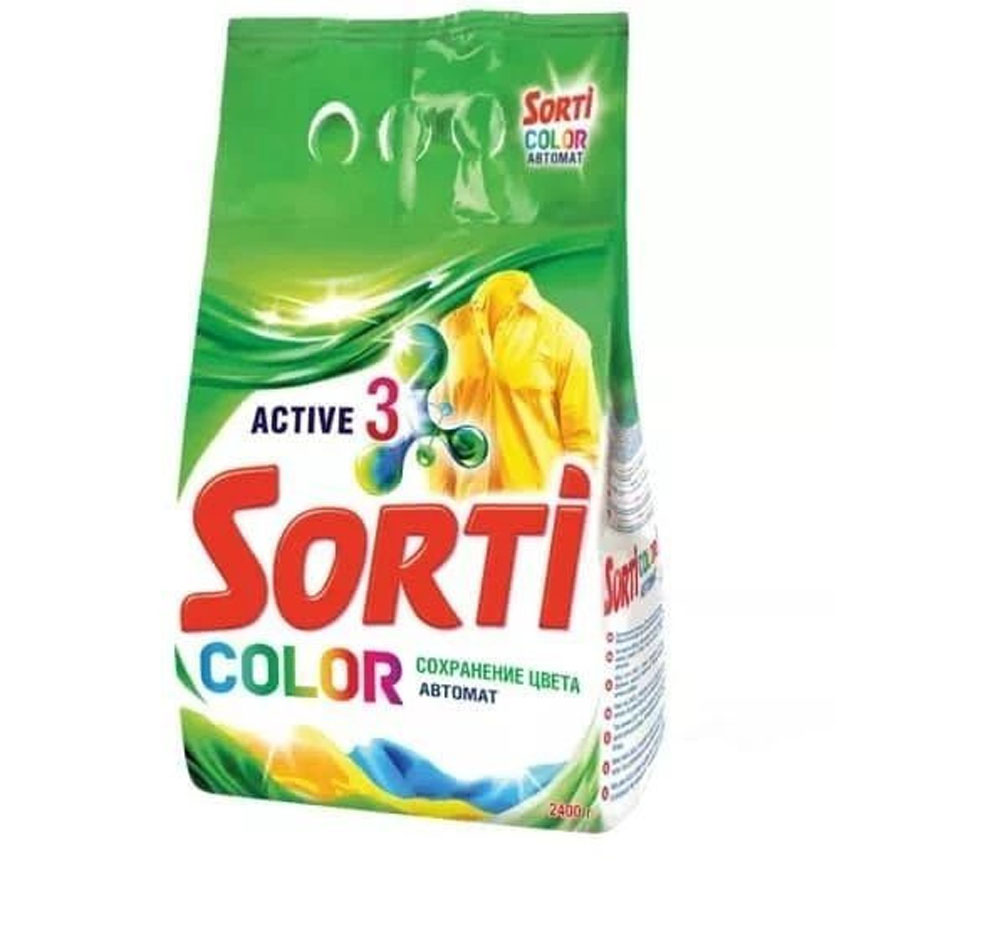 Стиральный порошок Sorti Color Автомат 2400г