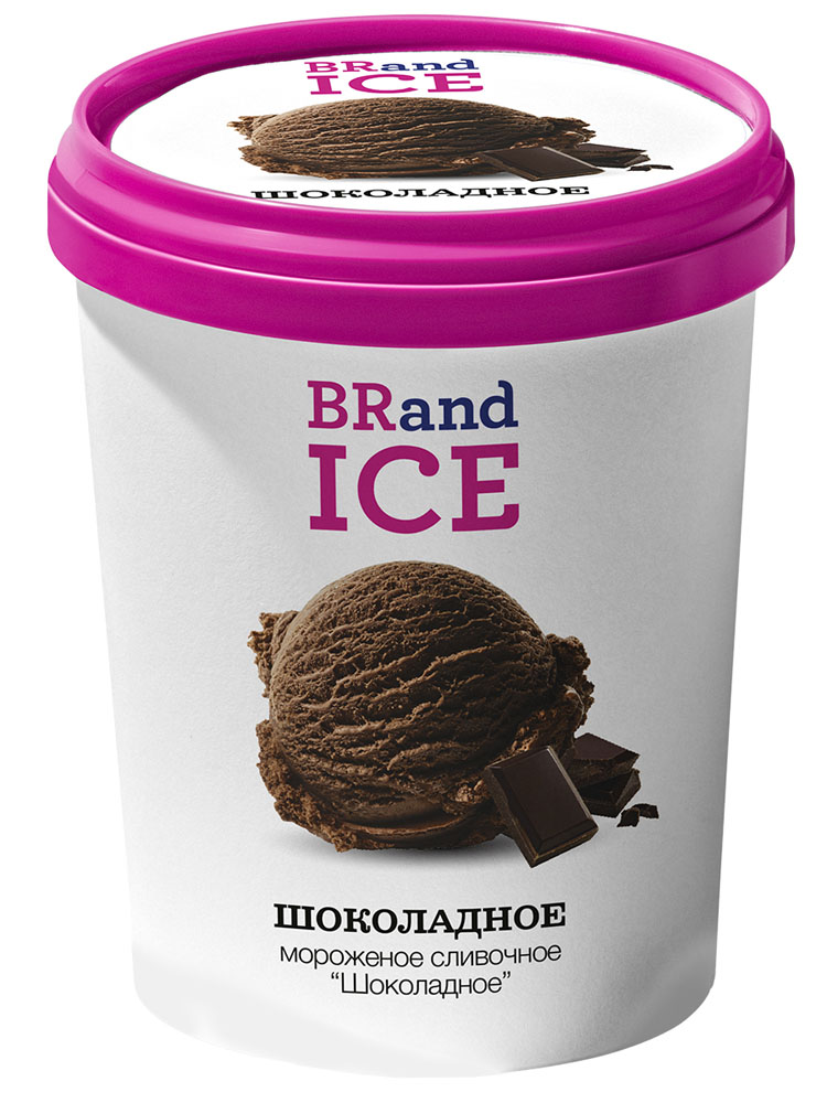 БЗМЖ Мороженое BRandICE Шоколадное 1000мл