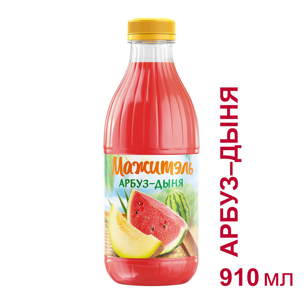 БЗМЖ Напиток сыв/мол Мажитэль J7 с сок арб/дыня 0,03%950гпэт