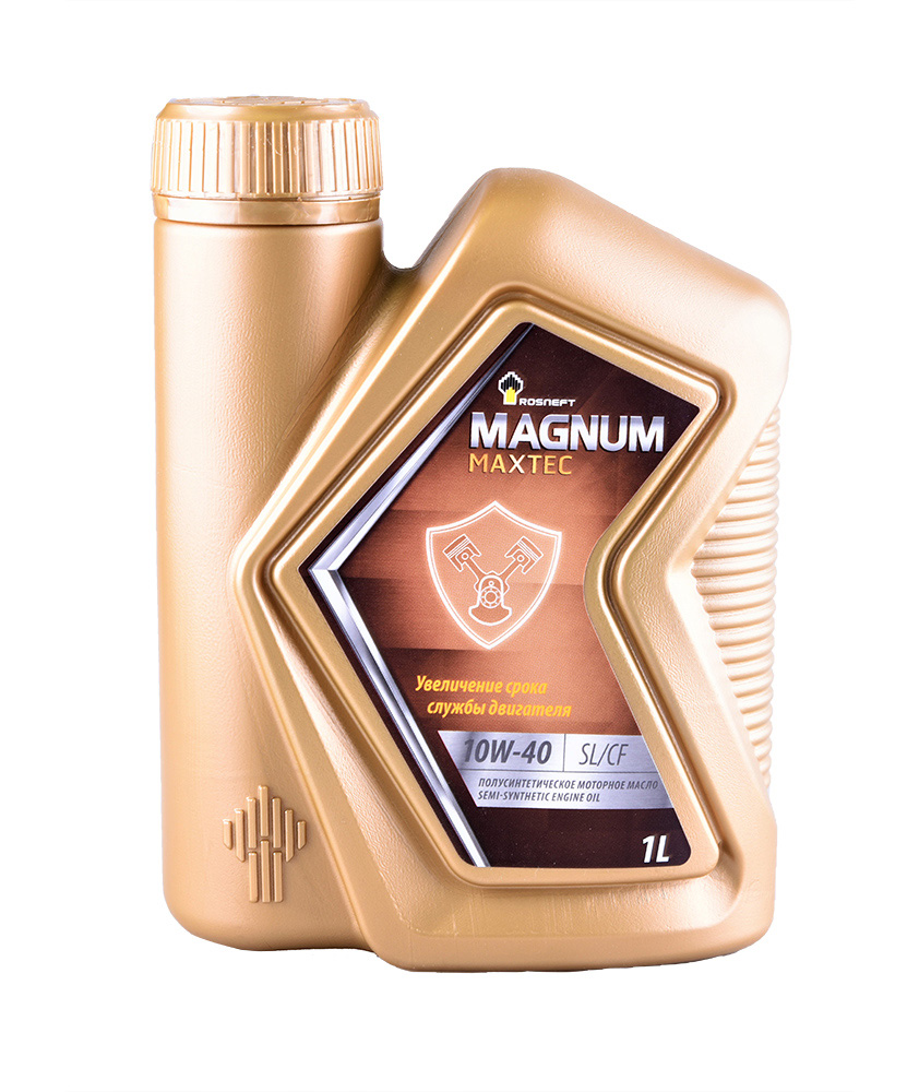 Моторное Масло Роснефть Magnum Maxtec 10W-40 полусинтетическое 1л