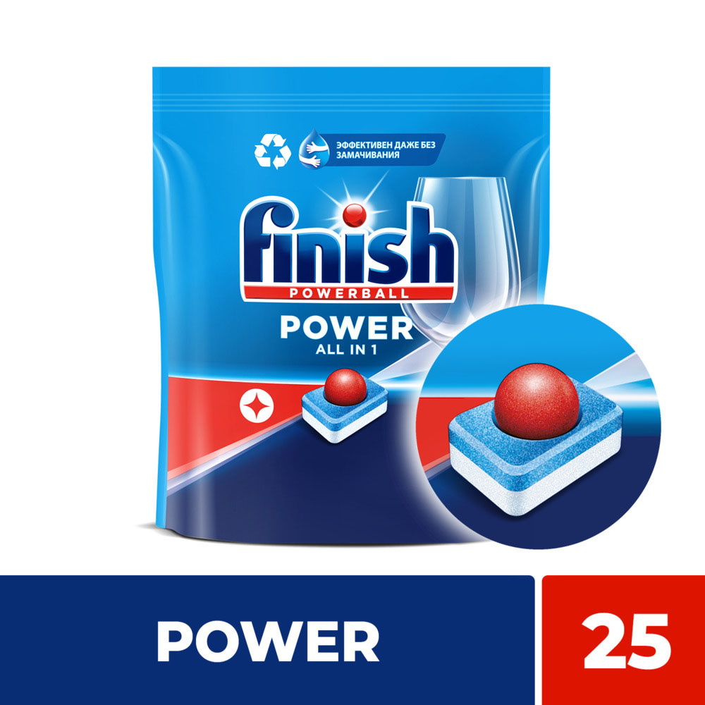 Таблетки д/пмм Finish Power 25шт