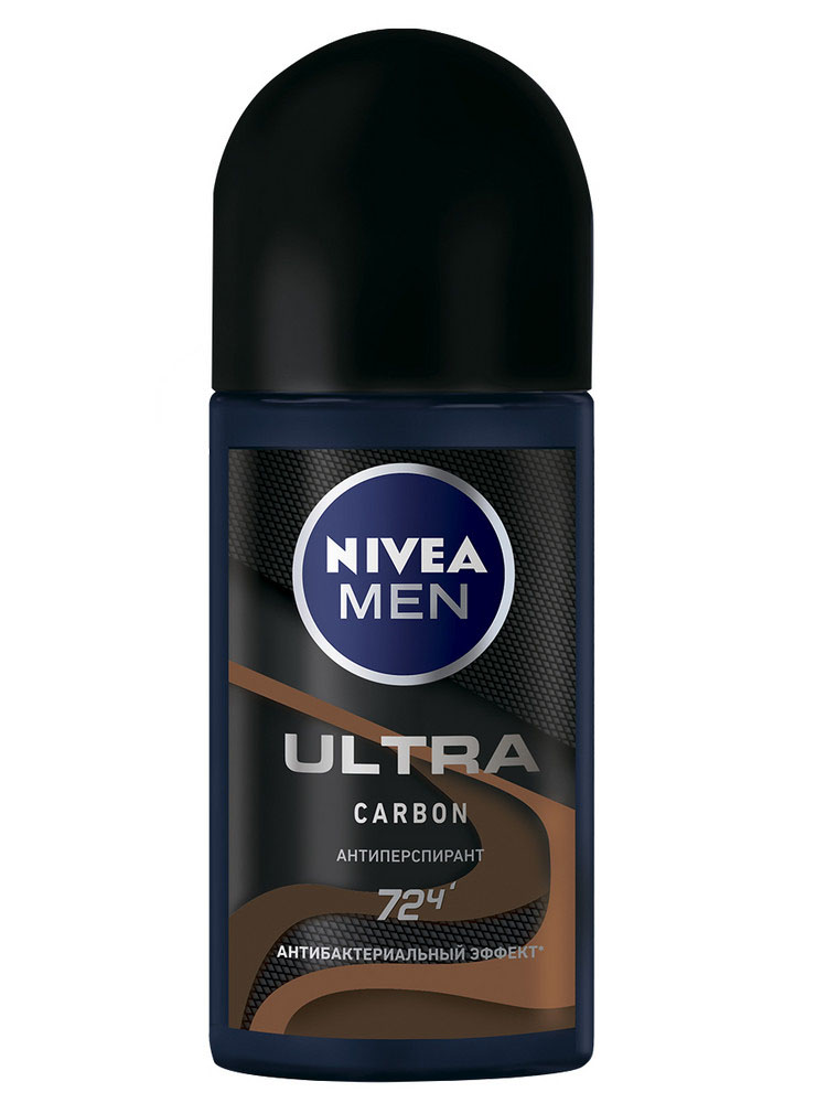 Дезодорант ролик мужской Nivea Ультра Карбон  50мл