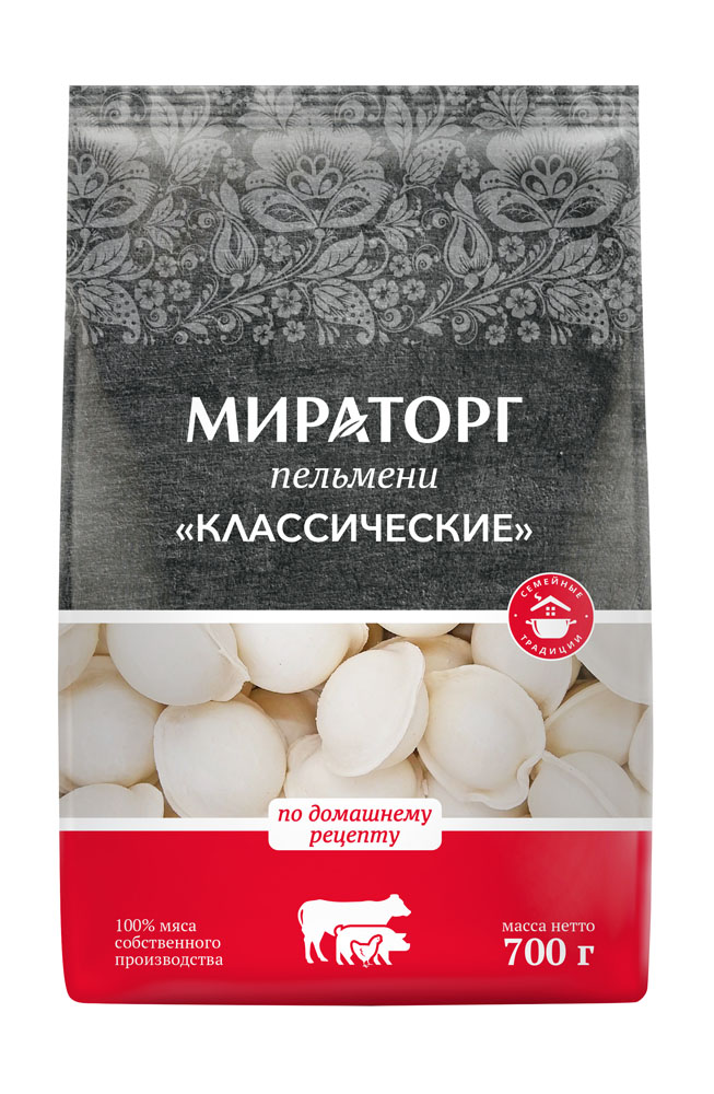 Пельмени Мираторг Классические 700г