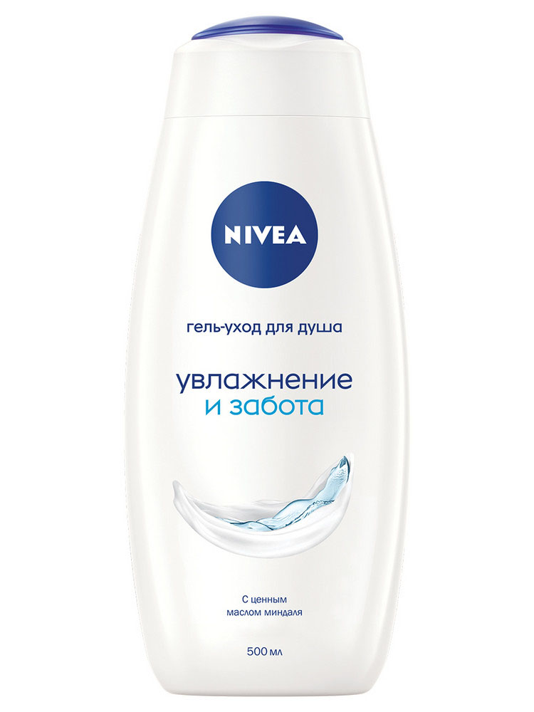 Гель-уход д/душа Nivea Увлажнение и забота 500мл