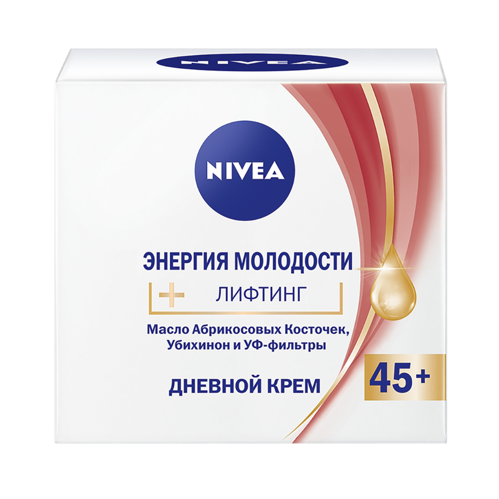 Крем д/лица Nivea Энергия молодости дневной 45+ 50мл