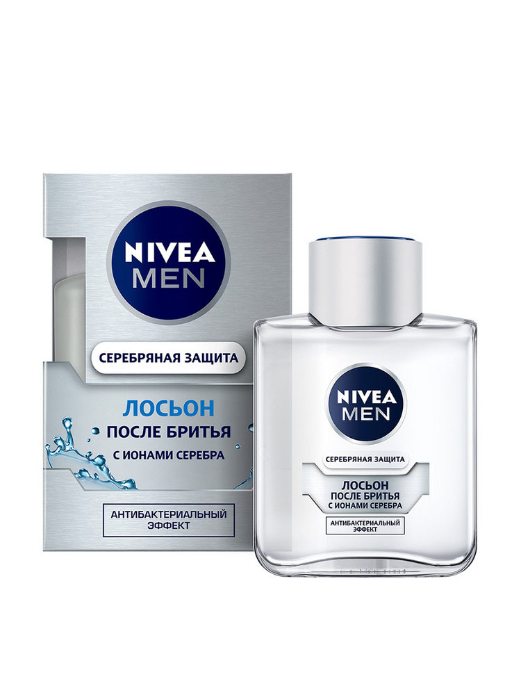 Лосьон п/бритья мужской Nivea Серебряная защита 100мл