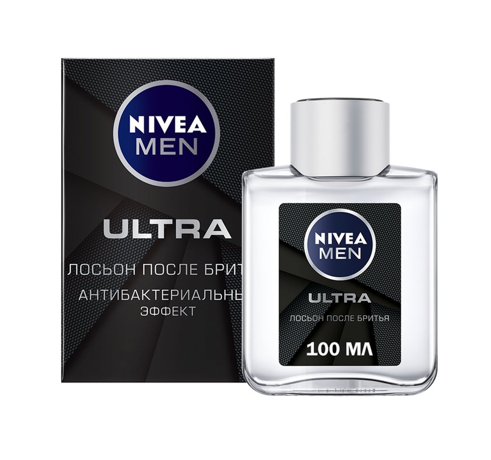 Лосьон п/бритья мужской Nivea Ultra 100мл