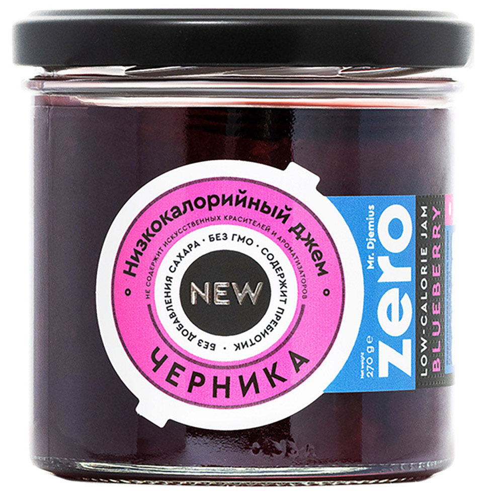 Джем Mr. Djemius ZERO черника 270г