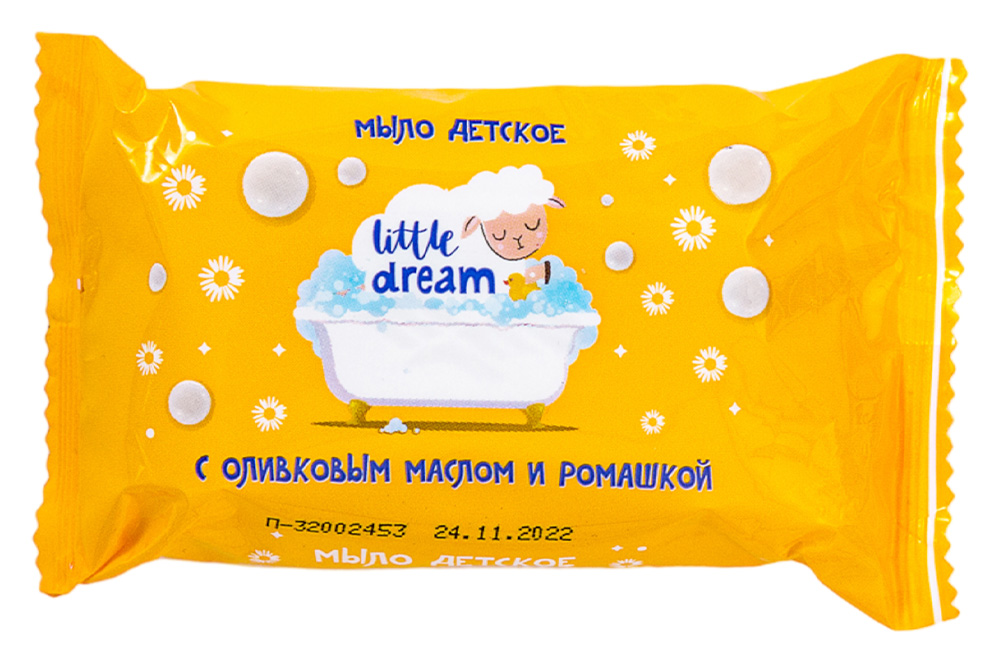 Мыло туалетное твердое Детское Little Dream 90 г (Окей)